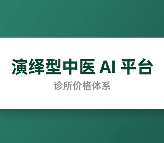 演绎型中医AI辨证论治平台价格体系